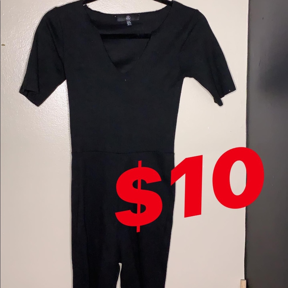 Black misguided romper